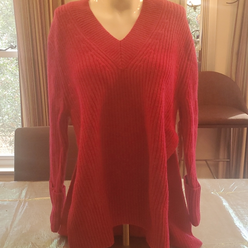 Nwt athleta Shasta chunky oversized vneck sweater